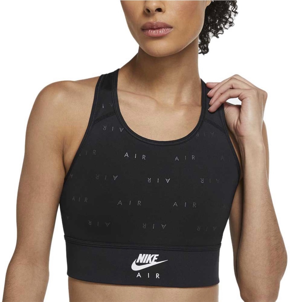 NIKE Air Swoosh logo sports bra